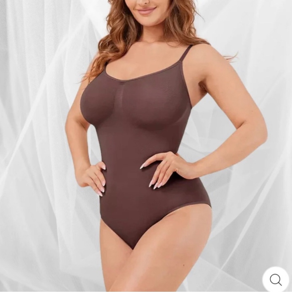 BRAND NEW Zela Snatched Bodysuit - Brown, SMALL